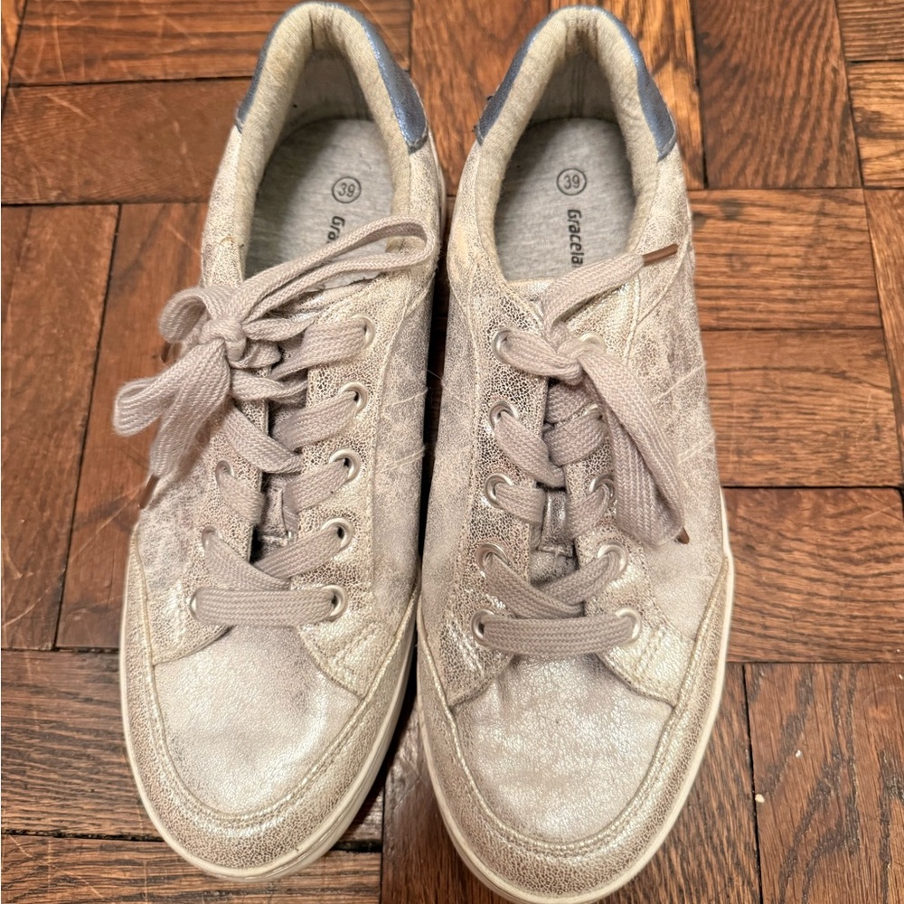 Graceland Casual Beige Sneakers for Women size 39
